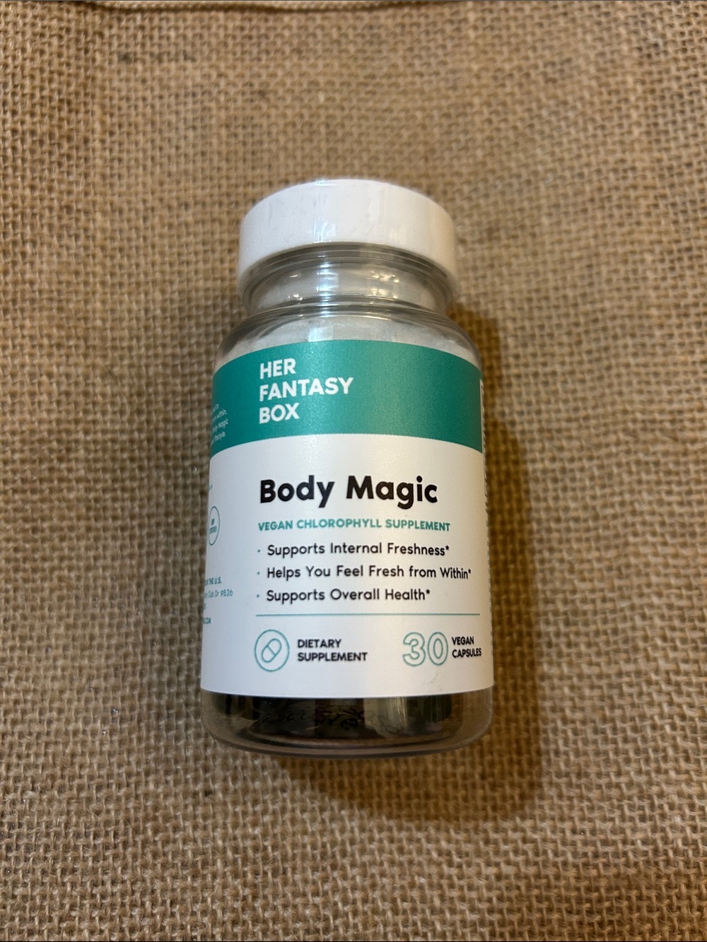 Body Magic Vegan Chlorophyll Capsules